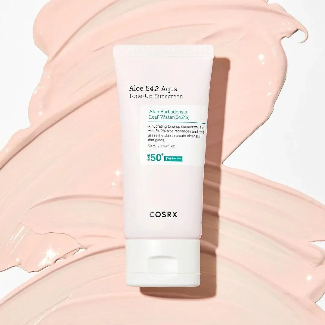 Cosrx - Aloe 54.2 Aqua Tone-up Sunscreen SPF 50+ PA++++ - GOLDFARMACI