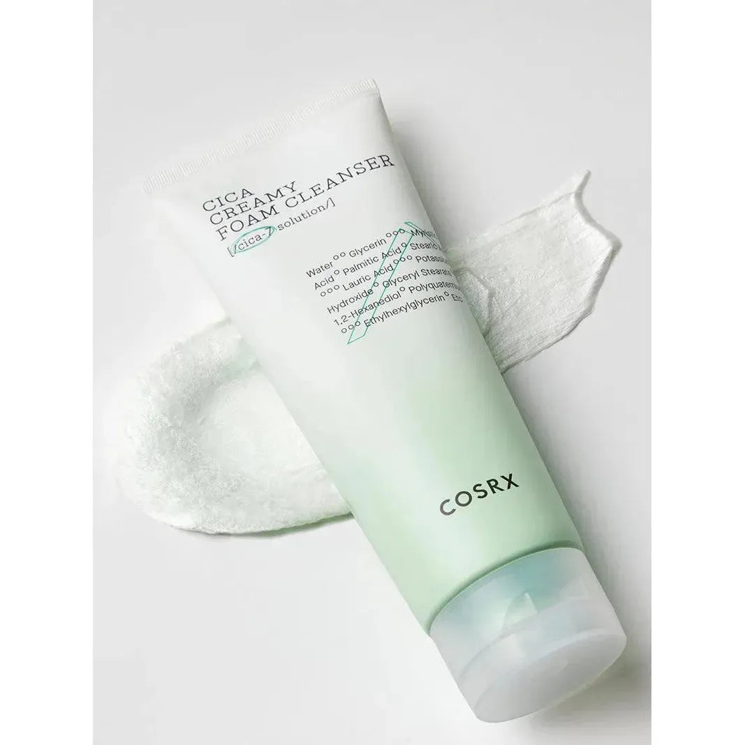 Cosrx - Cica Creamy Foam Cleanser - GOLDFARMACI