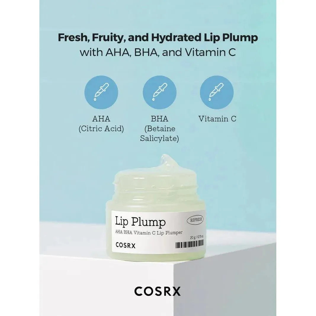 Cosrx - Refresh AHA BHA Vitamin C Lip Plumper - GOLDFARMACI