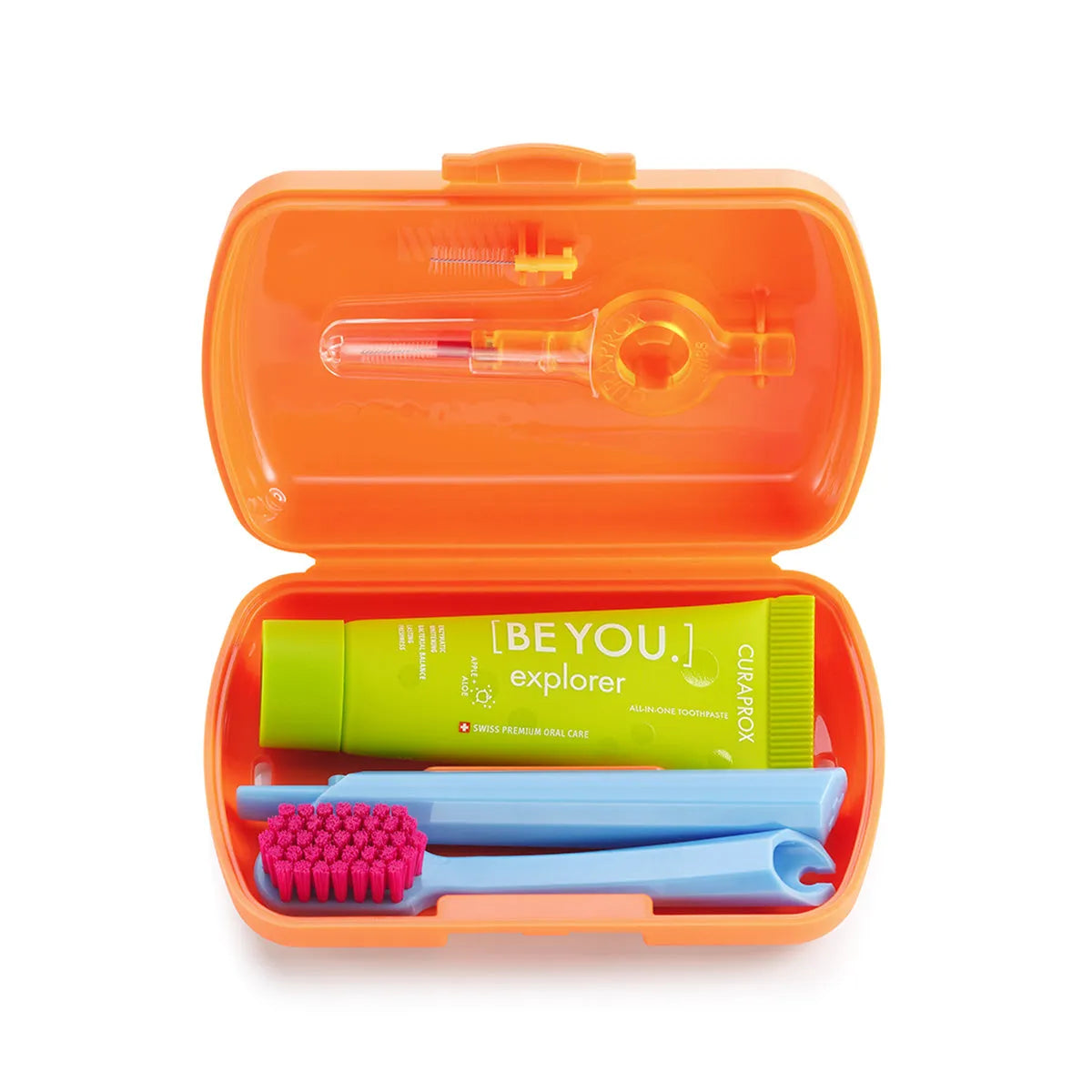 Curaprox - Travel Set (Toothbrush+Toothpaste) - GOLDFARMACI