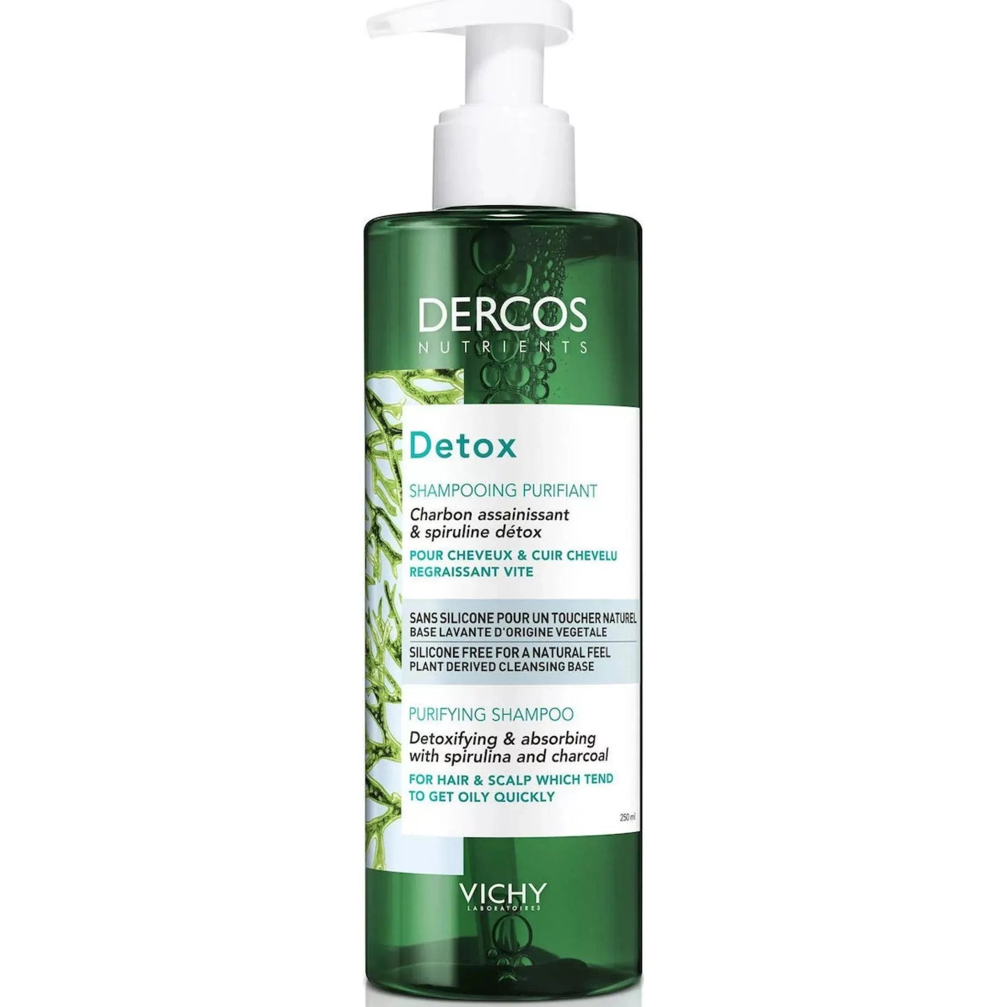 Vichy - Dercos Nutrients Detox Anti-Grease Shampoo - GOLDFARMACI