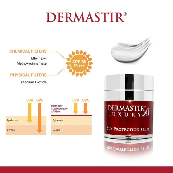 Dermastir - Luxury Sun Protection SPF50+ - GOLDFARMACI