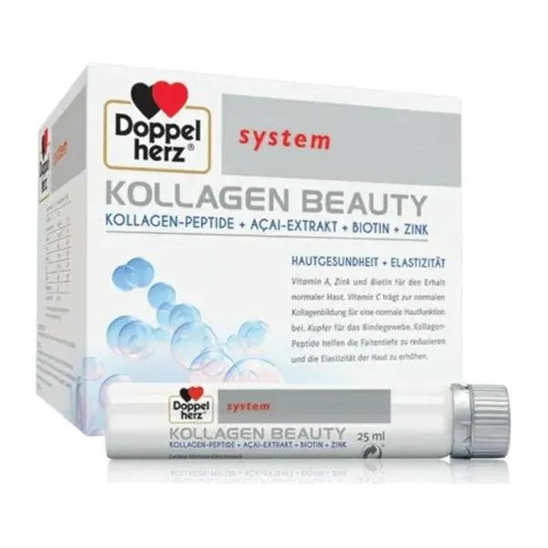 DoppelHerz - Kollagen Beauty 30 ampoules x 25 ml - GOLDFARMACI