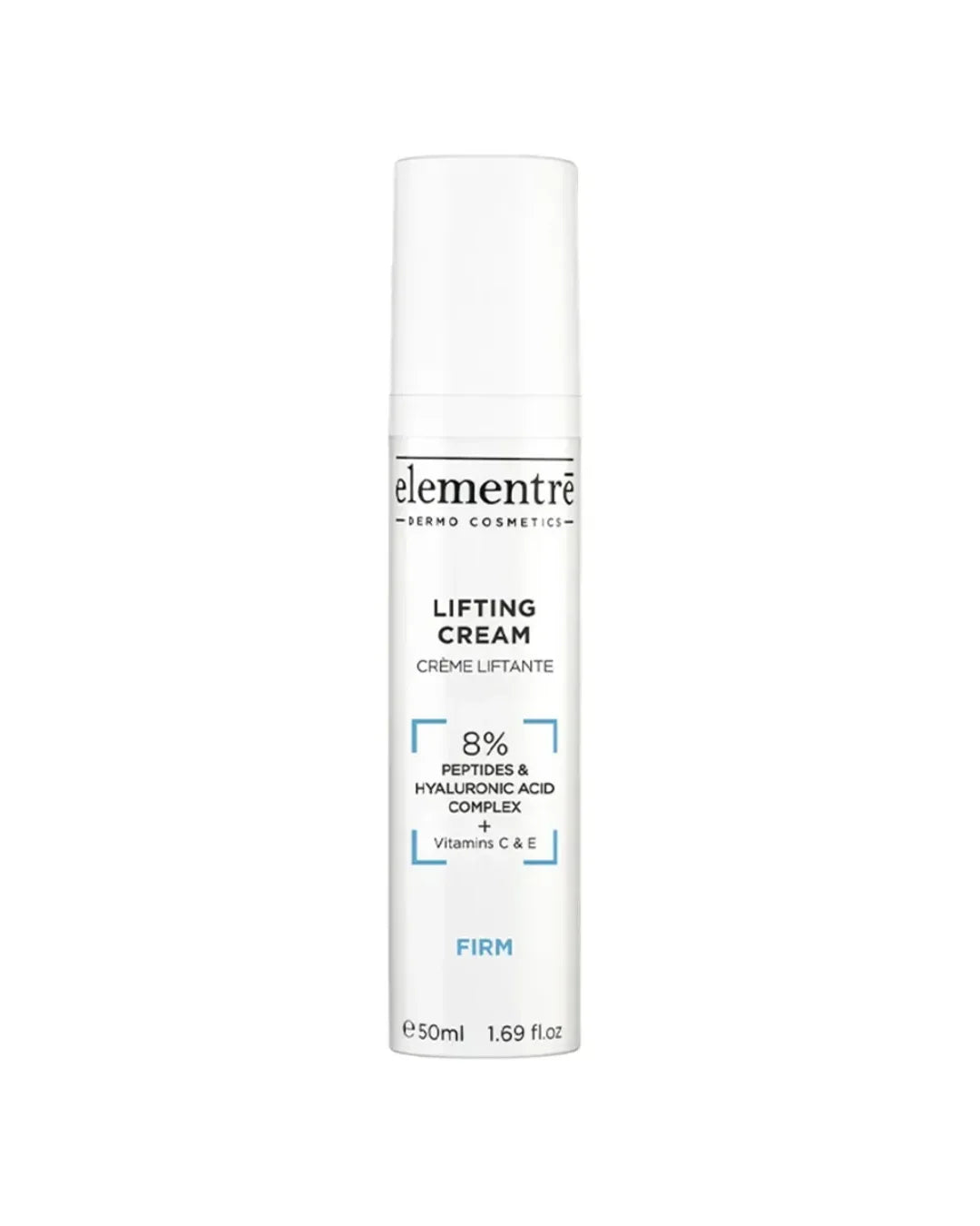 Elementre - Lifting Cream 8% Peptides & Hyaluronic Acid Complex – 50 ml
