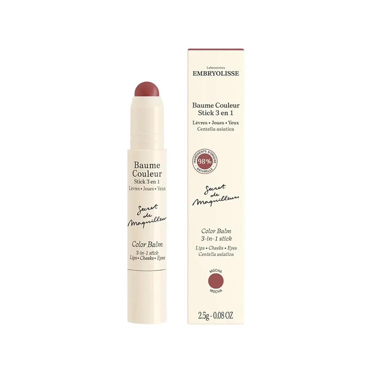 Embryolisse - Balsam me ngjyrë 3-në-1 Stick