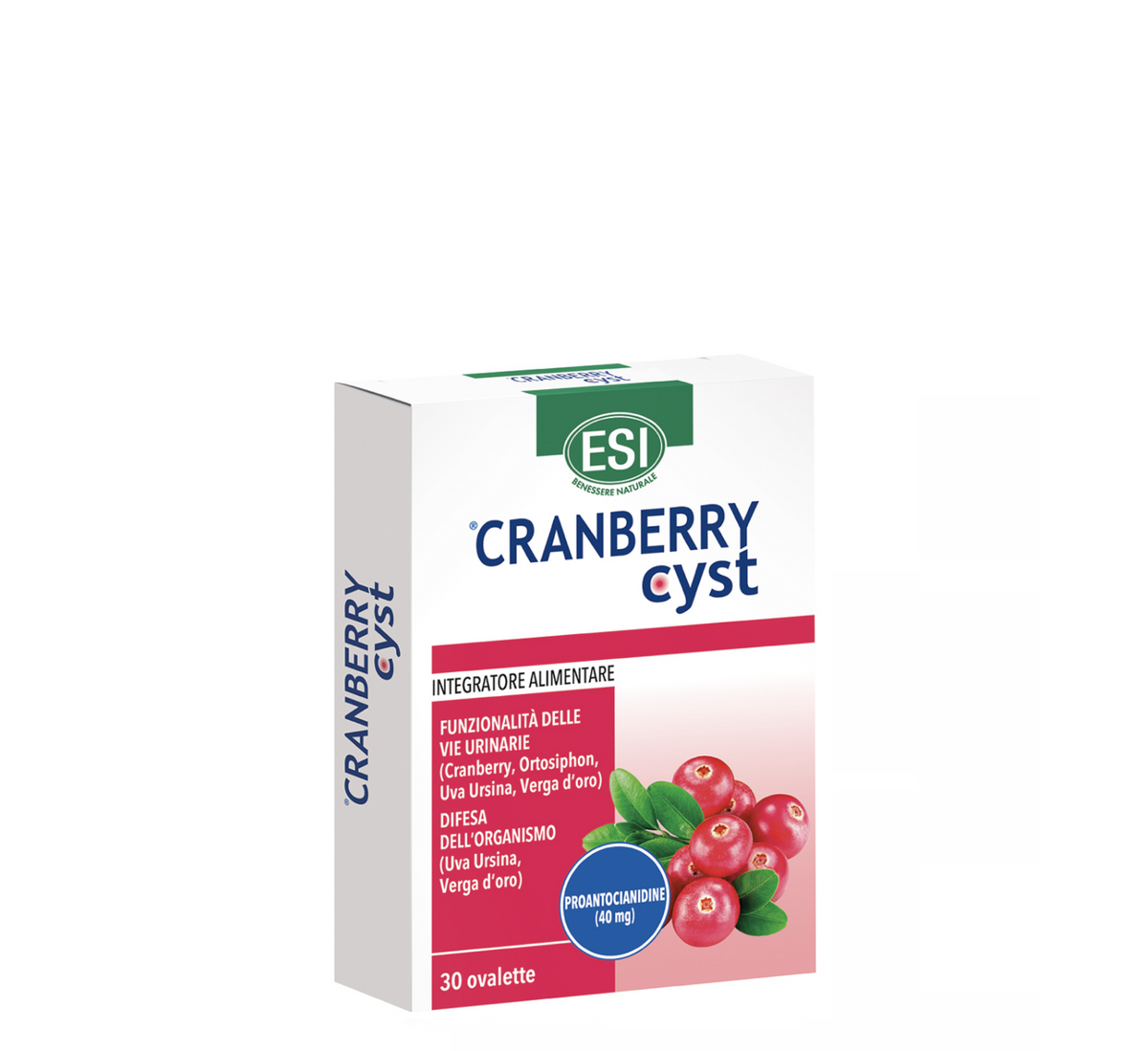 ESI - Cranberry Cyst – 30 Tablets