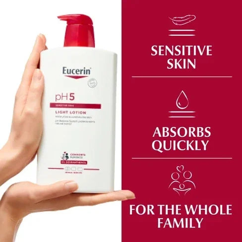 Eucerin - pH5 - Locion i lehtë 400 ml