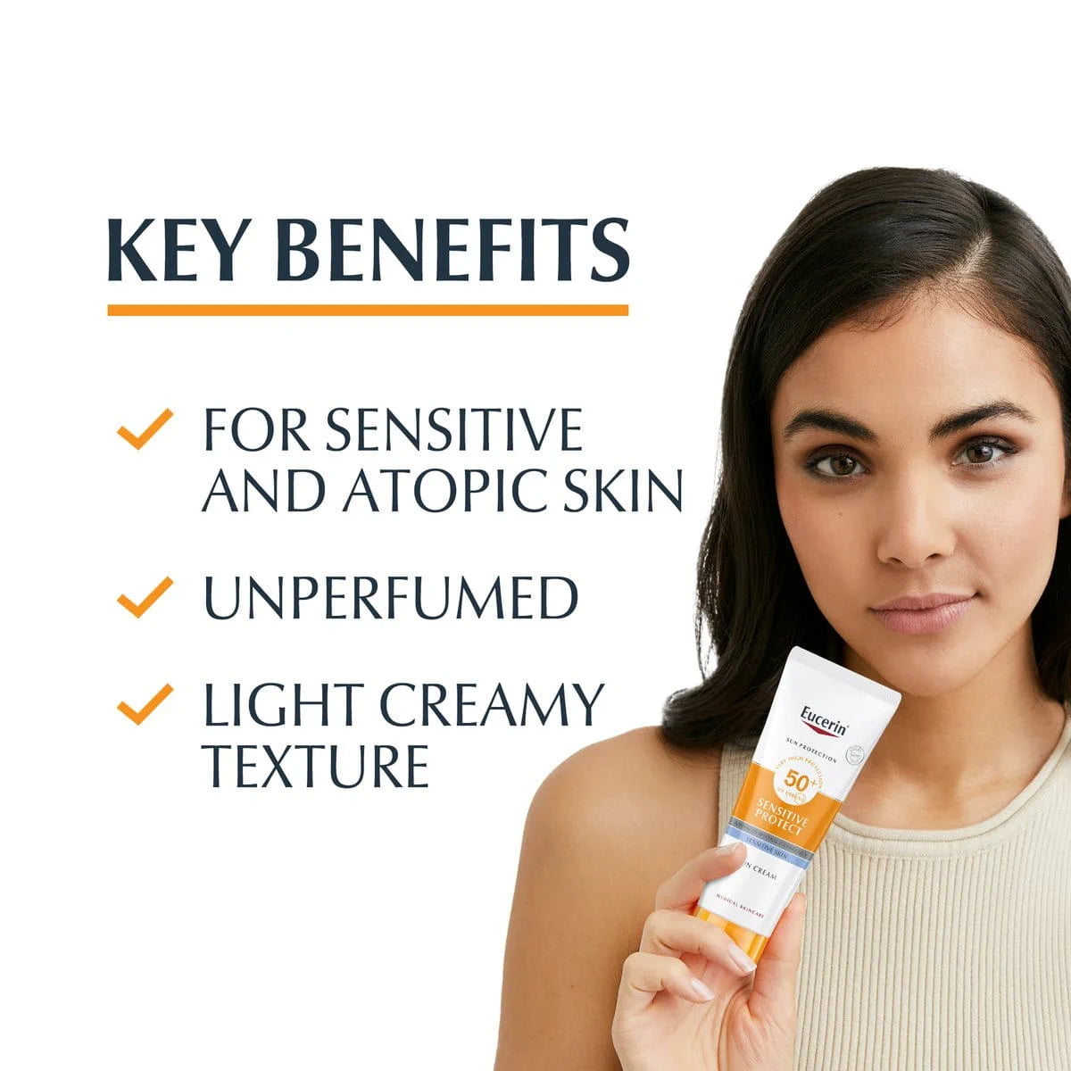 Eucerin - Sun Sensitive Protect Face Cream SPF 50+