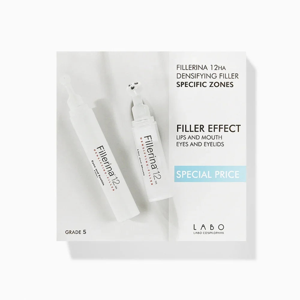 Fillerina - 12HA Densifying-Filler – Specific Zones Promo Pack Grade 5 - GOLDFARMACI