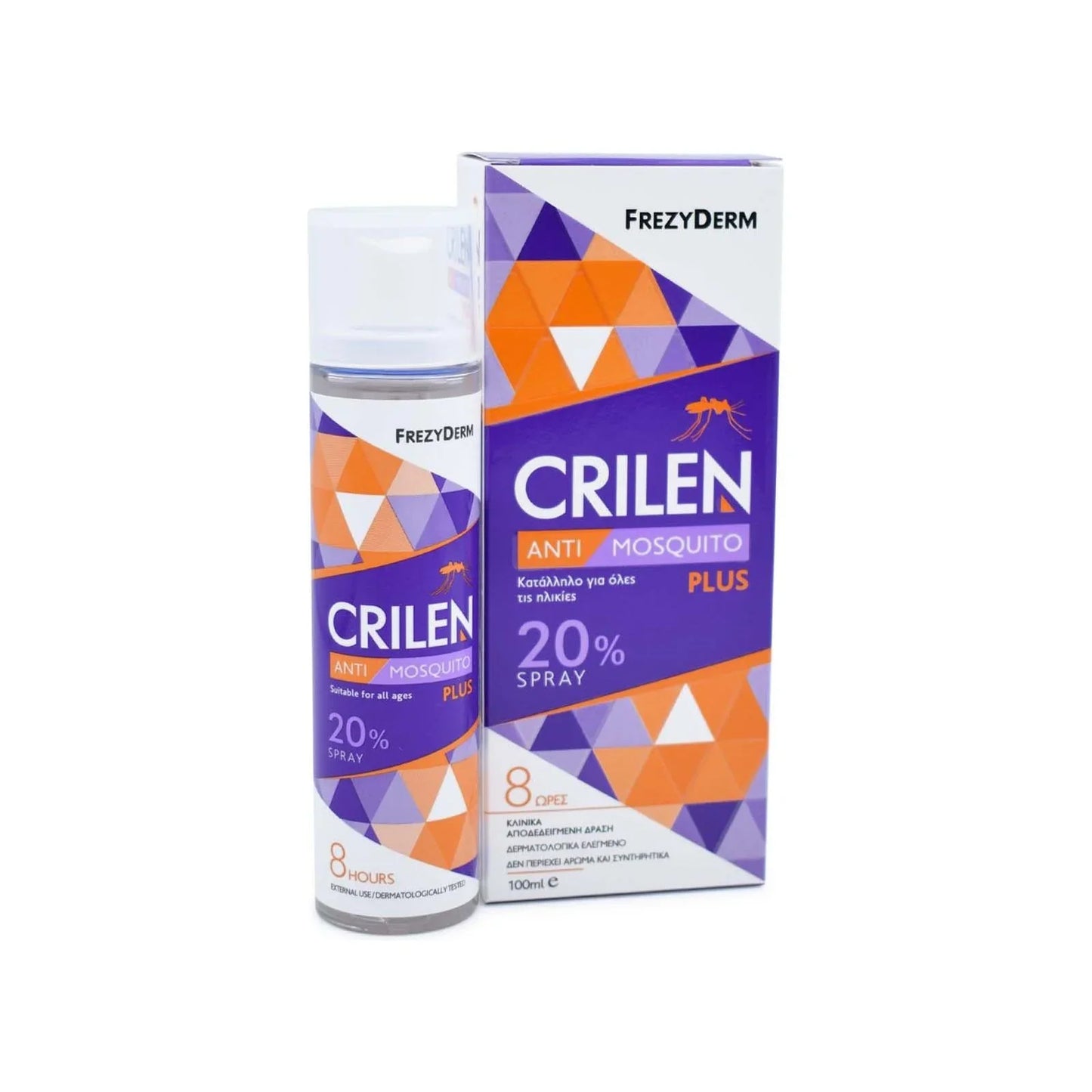 Frezyderm - Crilen 20% Anti-Mosquito Spray Plus - GOLDFARMACI