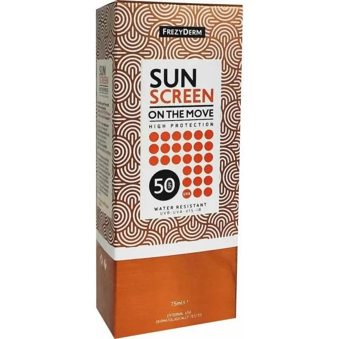 Frezyderm - Sunscreen On The Move SPF50 Spray - GOLDFARMACI
