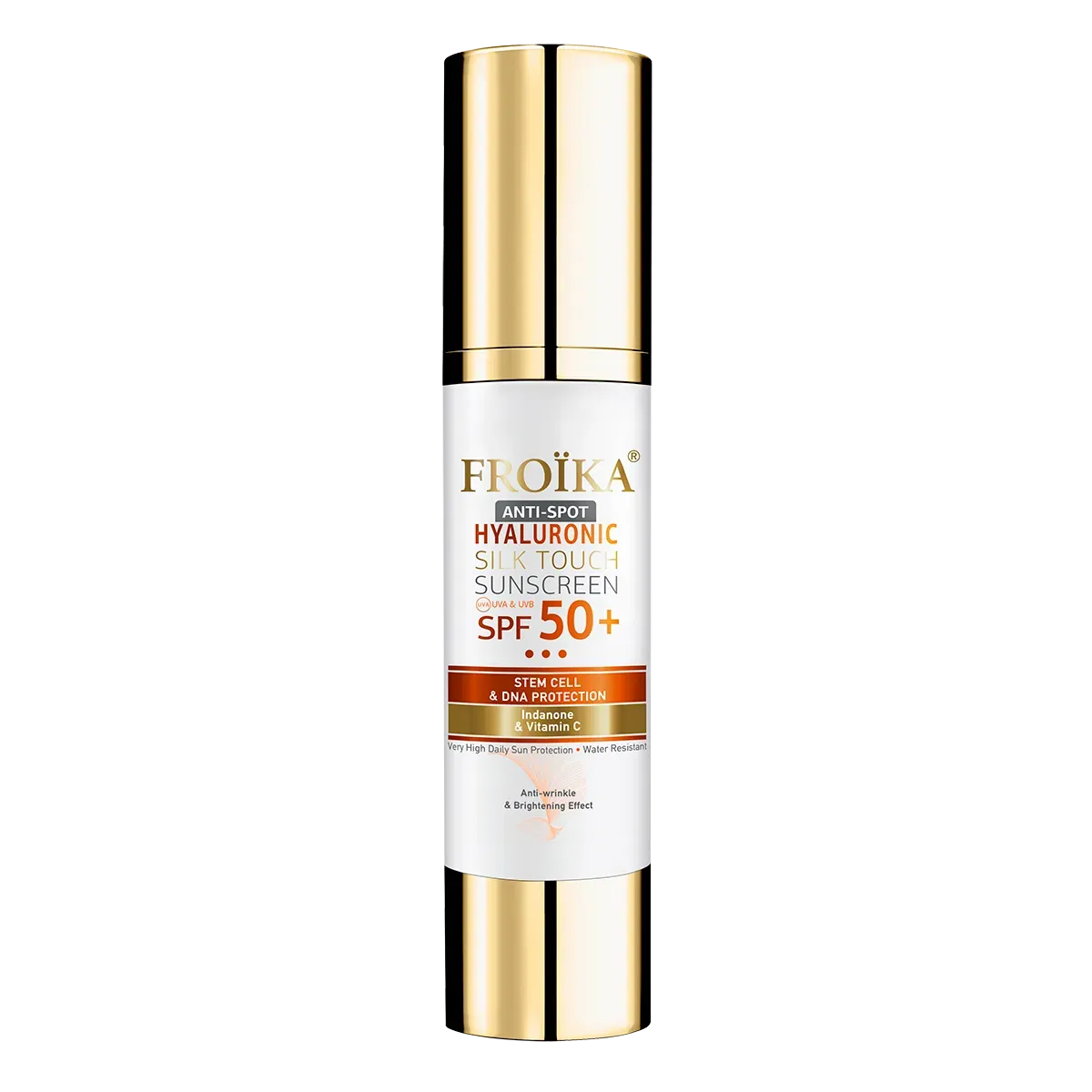 Froika - Hyaluronic Silk Touch Antispot Sunscreen SPF 50+ - GOLDFARMACI