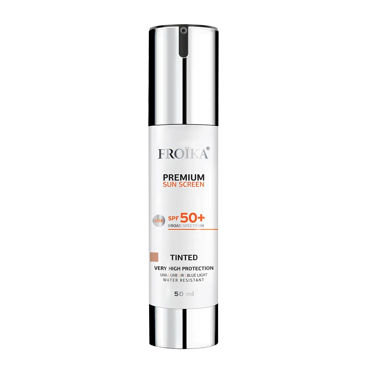 Froika - Premium Sunscreen SPF 50 Tinted - GOLDFARMACI