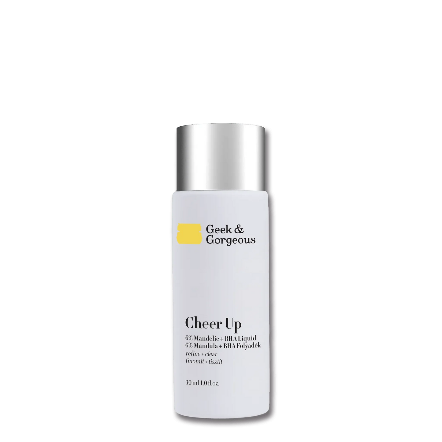 Geek&Gorgeous - Cheer UP 5% acid mandelik + 1%BHA - GOLDFARMACI