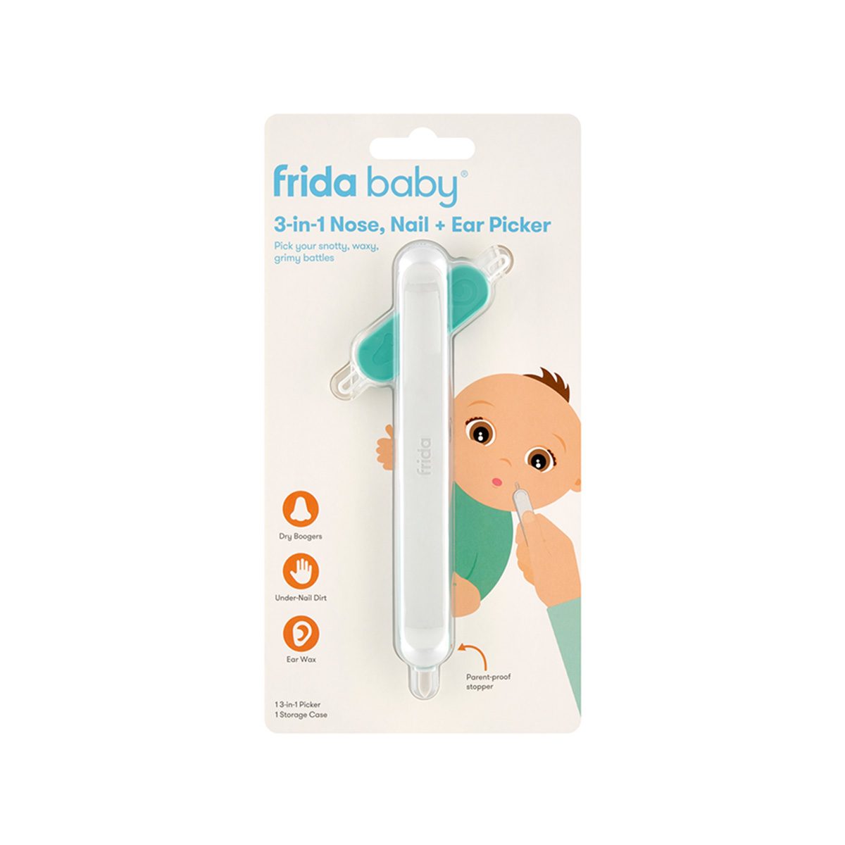 Frida Baby - 3-in-1 Nose, Nail & Ear Picker
