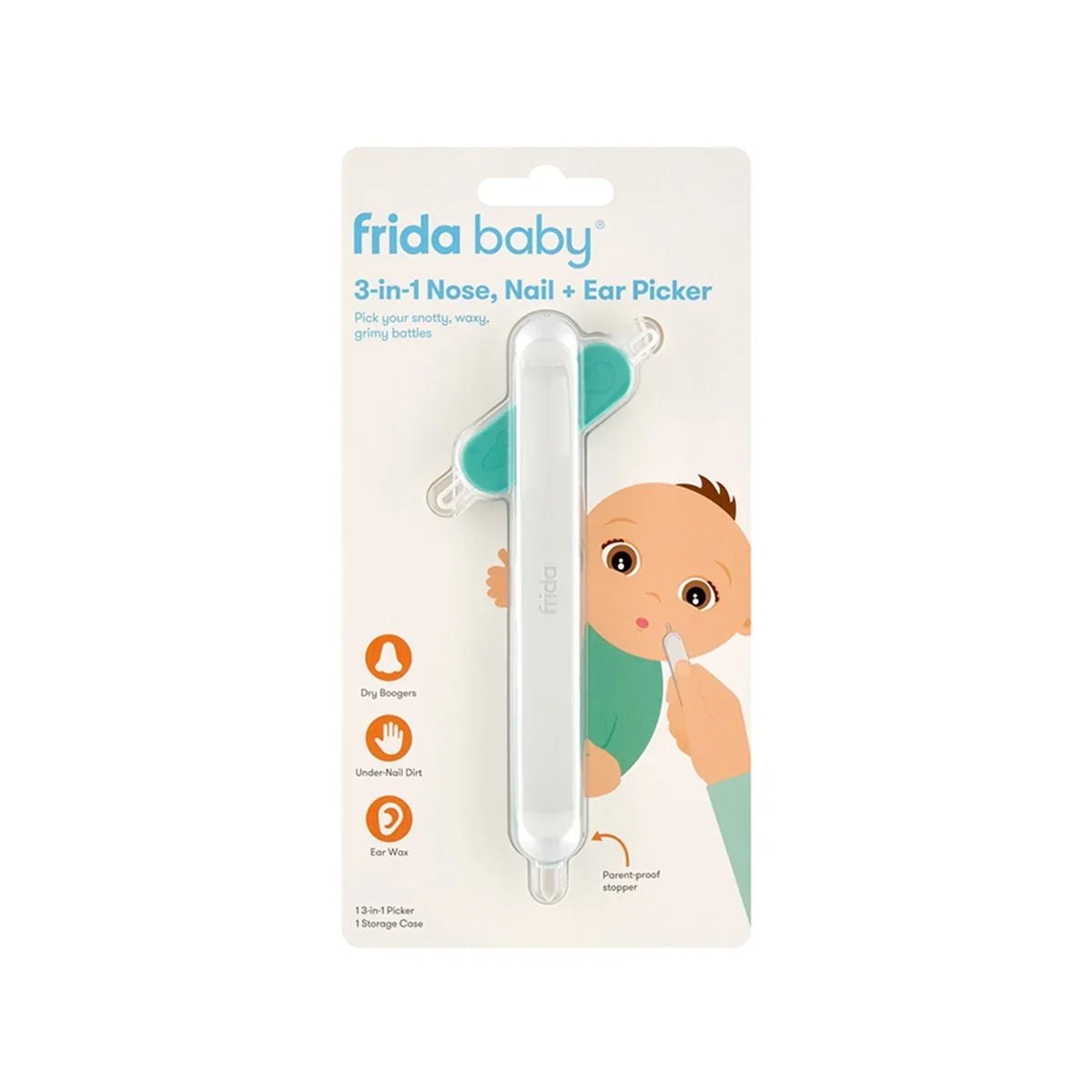 Frida Baby - 3-in-1 Nose, Nail & Ear Picker