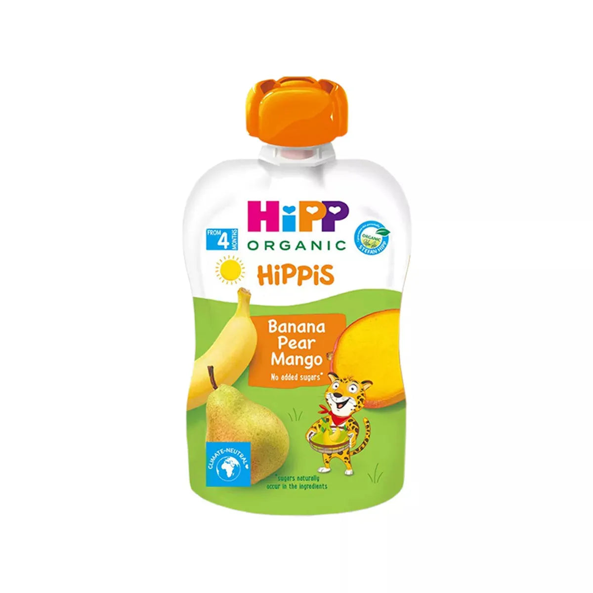 Hipp - HiPPiS Banana, Pear & Mango (4m+) - GOLDFARMACI