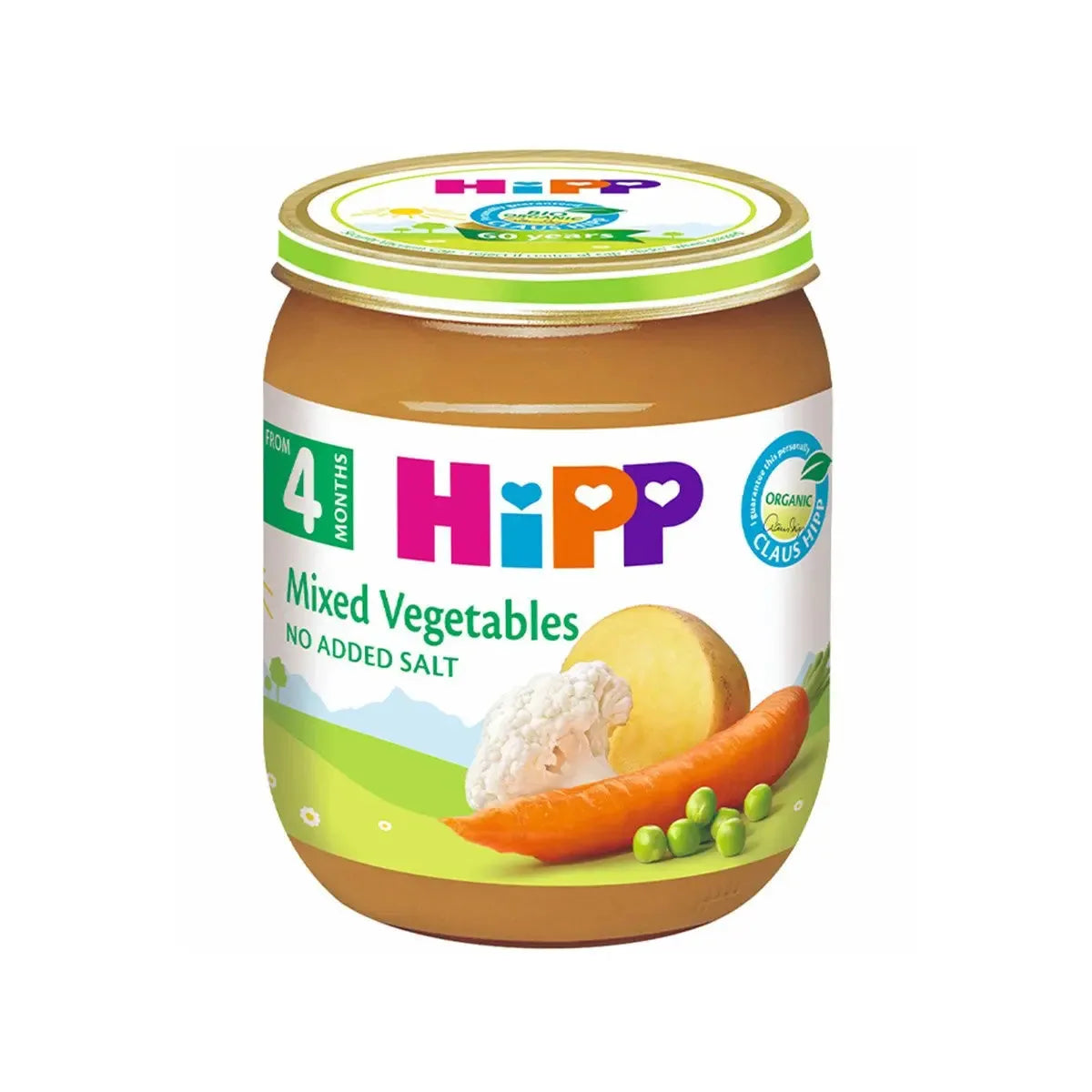 Hipp - Mixed Vegetables (4m+) - GOLDFARMACI
