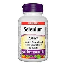 Webber Naturals - Selenium 200 mcg - GOLDFARMACI