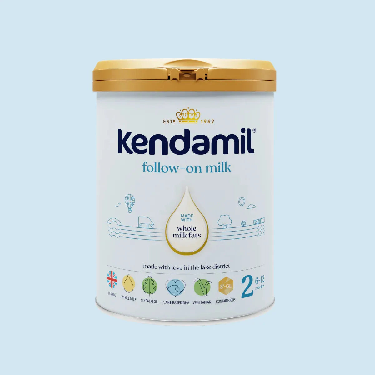 Kendamil - Classic Follow-On Milk 2 - GOLDFARMACI