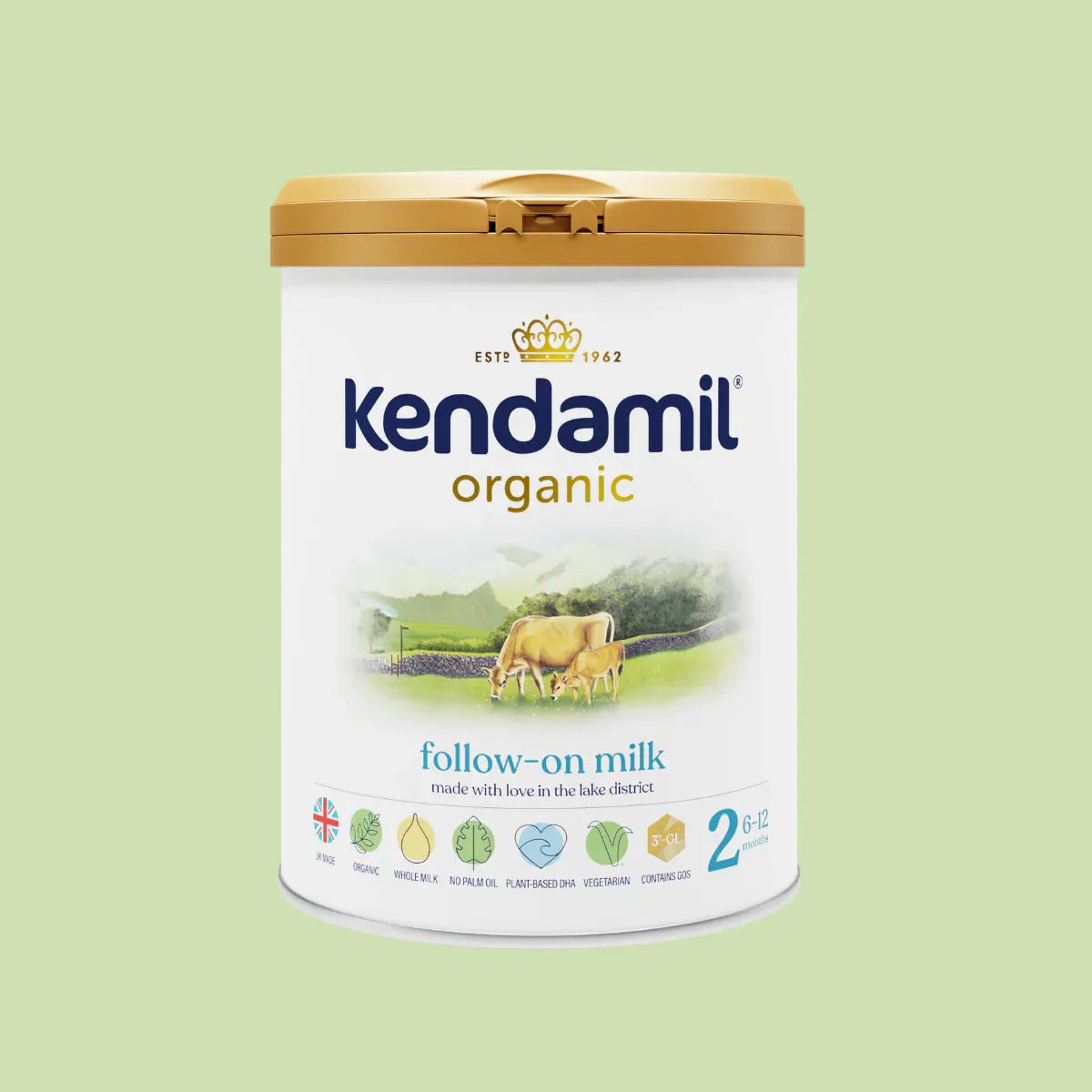 Kendamil - Organic Follow On Milk Powder 2 - GOLDFARMACI