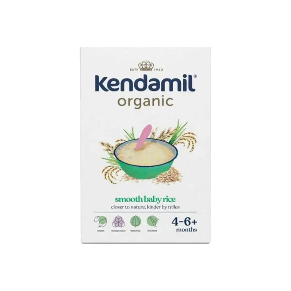 Kendamil - Organic Smooth Baby Rice - GOLDFARMACI