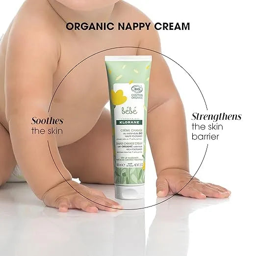 Klorane - Baby - Nappy Cream with Organic Calendula - GOLDFARMACI
