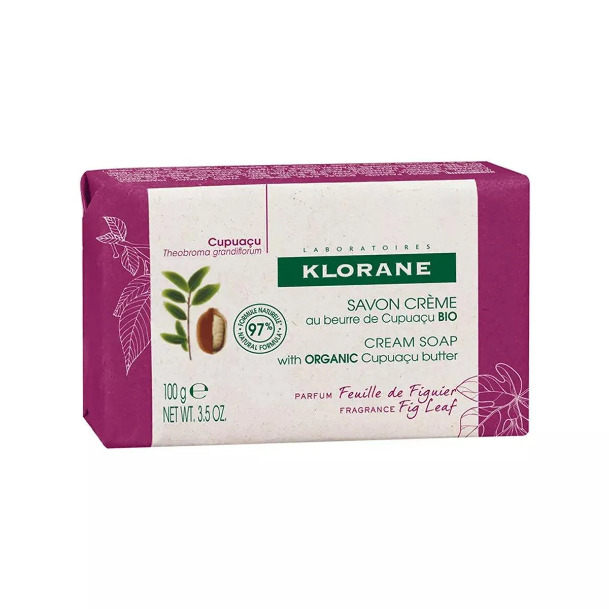 Klorane - Cream soap - Fig leaf - GOLDFARMACI