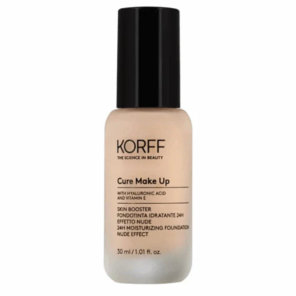 Korff - Cure Make Up Skin Booster 24H Moisturizing Foundation Nude Effect