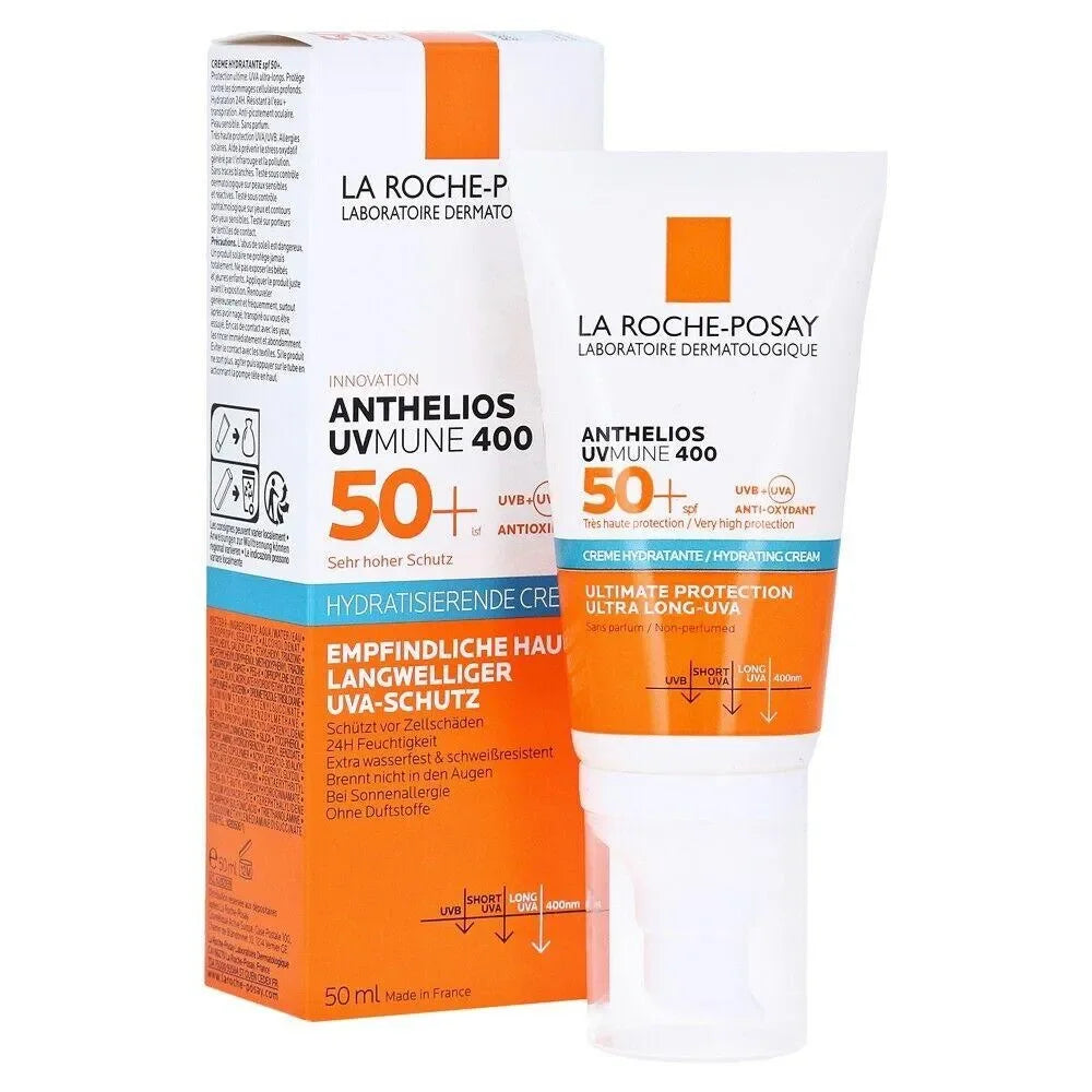 La Roche-Posay - Anthelios Hydrating Cream SPF50+ No Fragrance - GOLDFARMACI