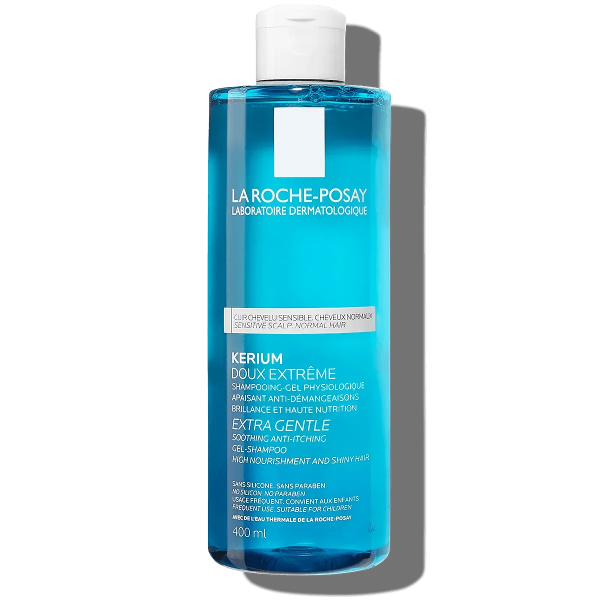 La Roche-Posay - Kerium Extra Gentle Gel Shampoo for Sensitive Scalp - GOLDFARMACI