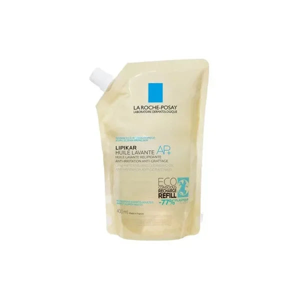La Roche-Posay Lipikar Cleansing Oil refill pouch, dermocosmetic skincare at Goldfarmaci