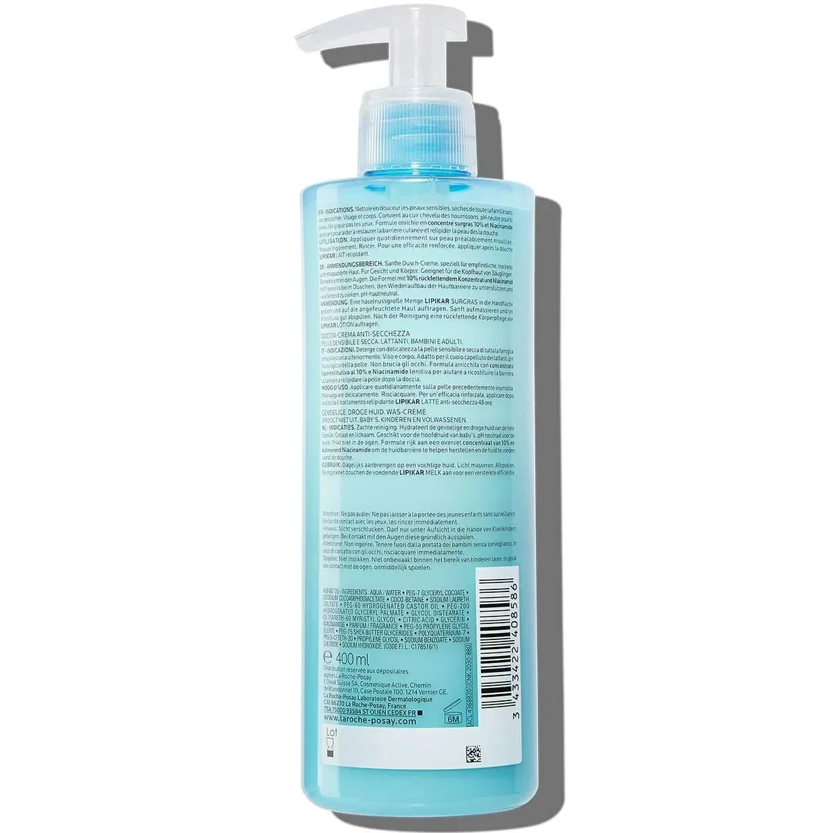 La Roche-Posay - Lipikar Surgras Cleanser - GOLDFARMACI