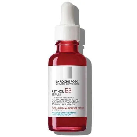La Roche-Posay Retinol B3 Serum bottle on white background from Goldfarmaci online pharmacy