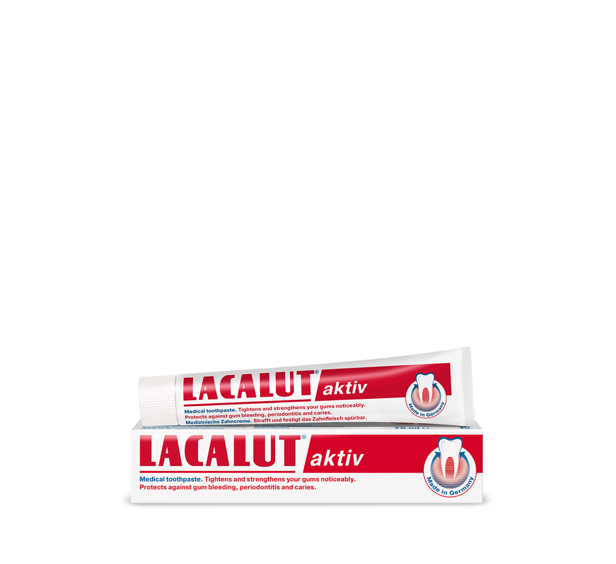 Lacalut - Aktiv Toothpaste – 75 ml