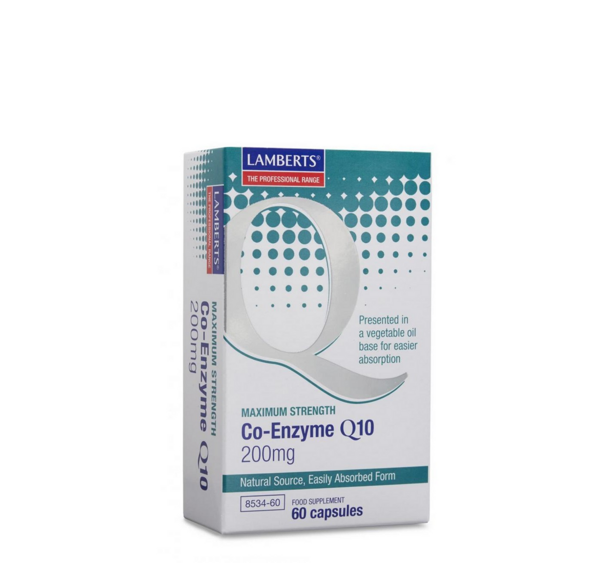 Lamberts Co-Enzyme Q10 200 mg, 60 capsules