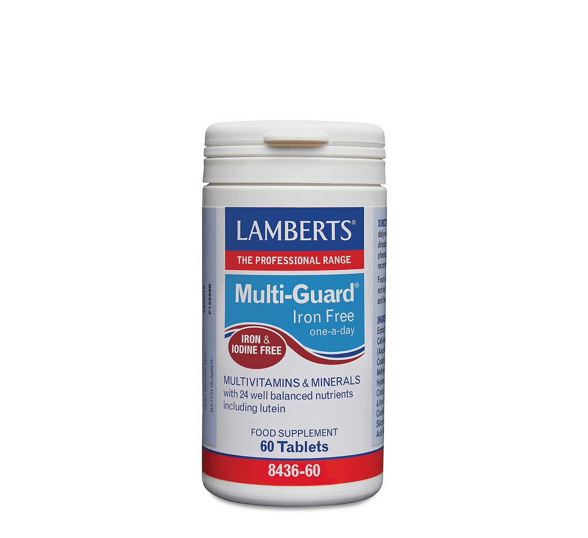Lamberts Multi-Guard Iron Free 60 tablets