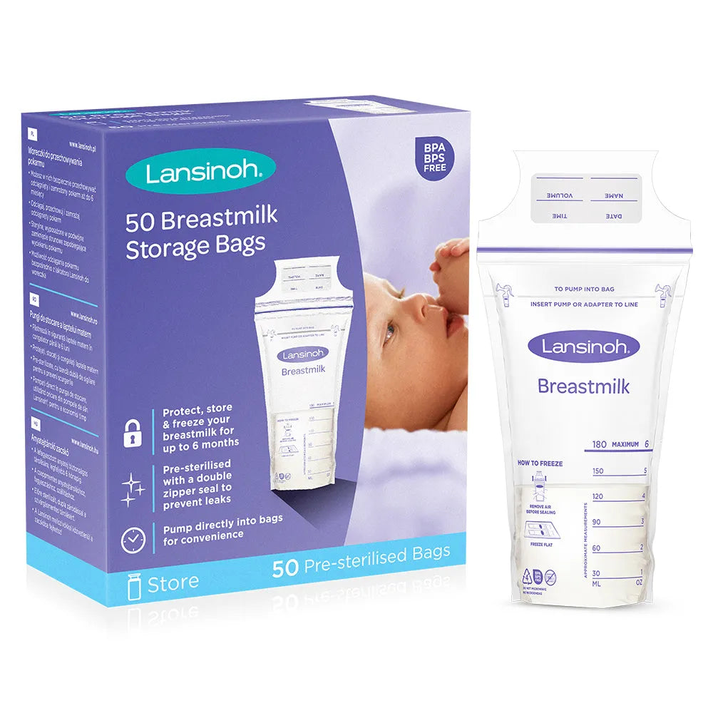 Lansinoh - Breastmilk Storage Bags - GOLDFARMACI