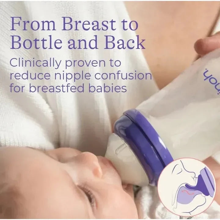 Lansinoh - Glass Feeding Bottle - GOLDFARMACI