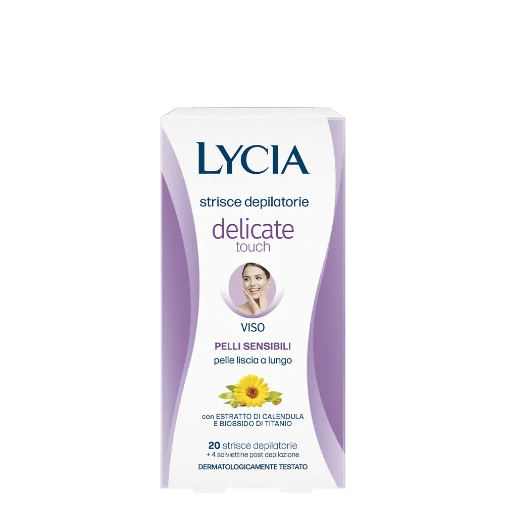 Lycia - Delicate Touch Facial Hair Removal Strips - GOLDFARMACI