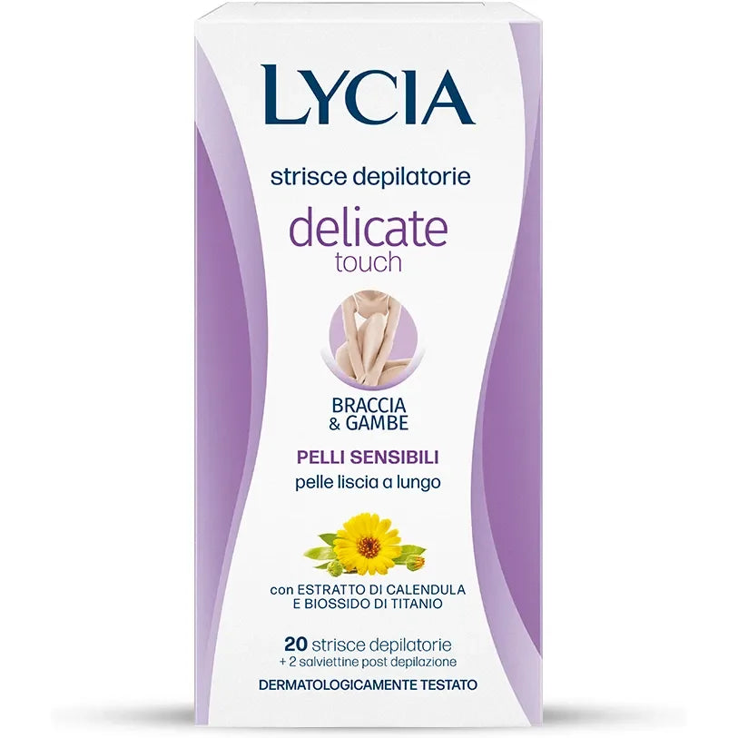 Lycia - Delicate Touch Hair Removal Arms & Legs Strips - GOLDFARMACI