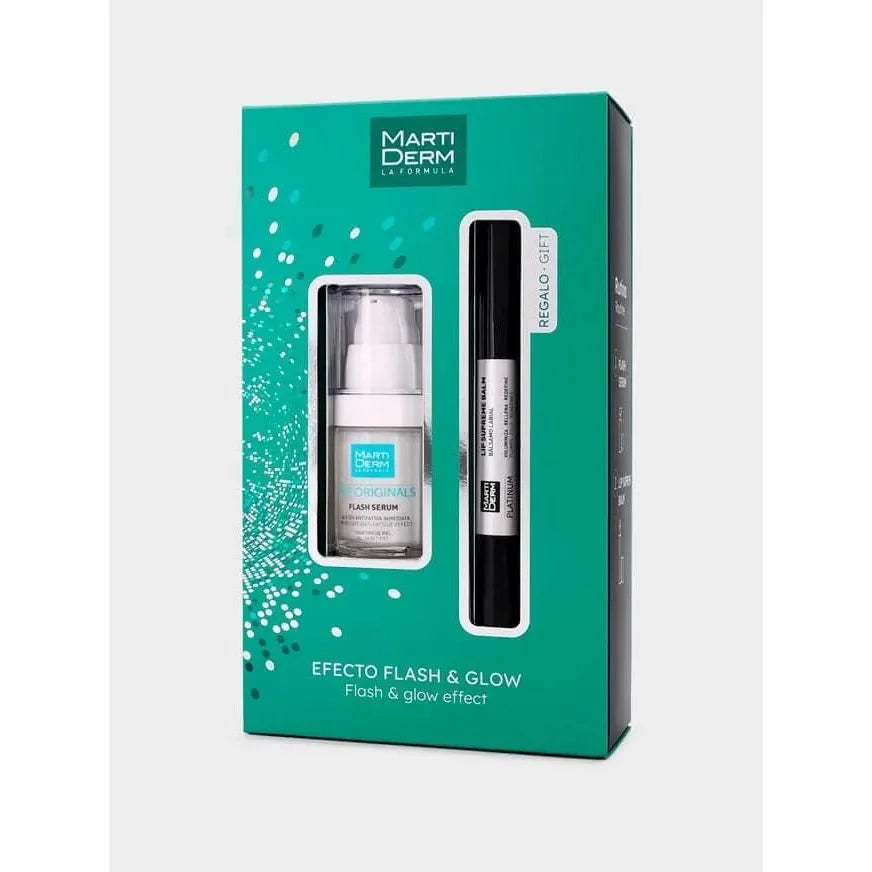 MartiDerm - Christmas Set - Flash & Glow Effect - GOLDFARMACI