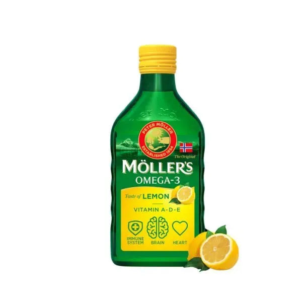 Möller’s - Cod Liver Oil Lemon - GOLDFARMACI