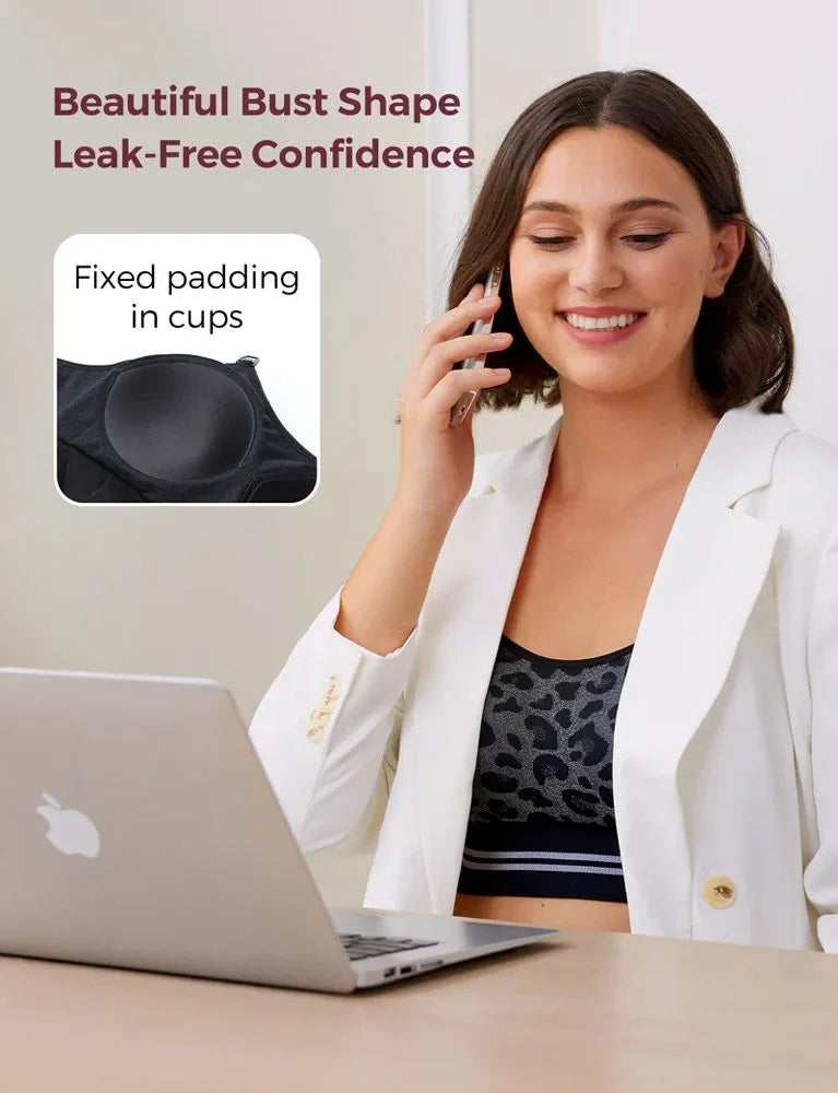 Momcozy - YN12 4-in-1 Hands-Free Pumping Bra