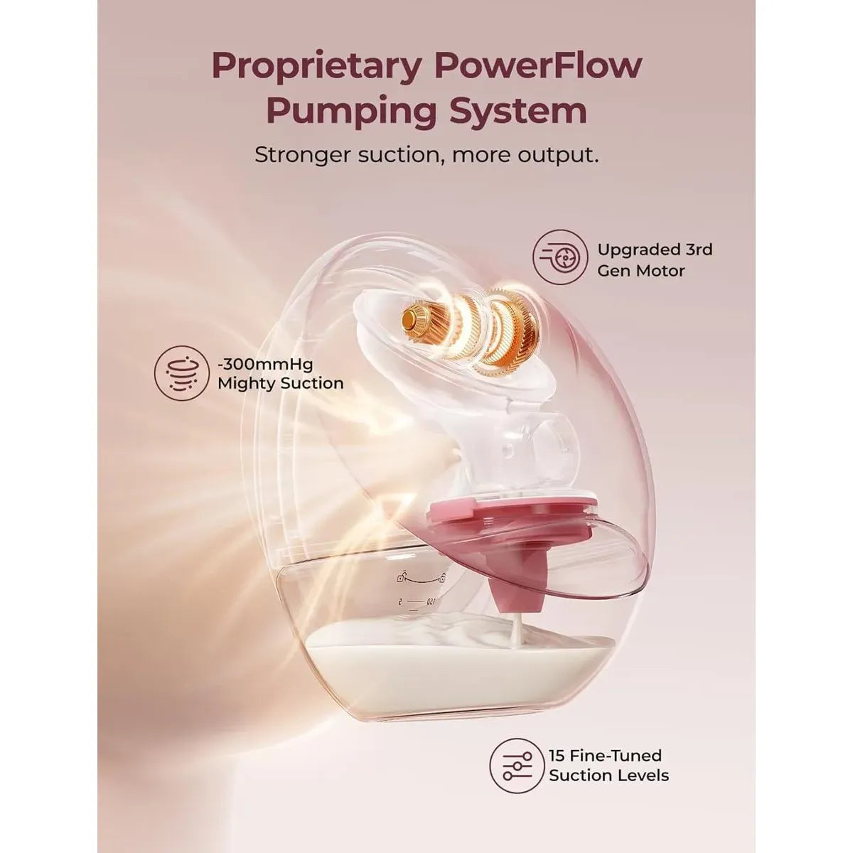 Momcozy - M9 Hands-Free Breast Pump Mobile Flow™