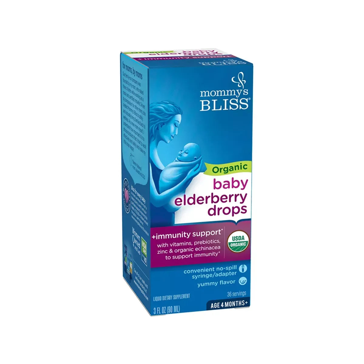 Mommy's Bliss - Organic Baby Elderberry Drops - GOLDFARMACI