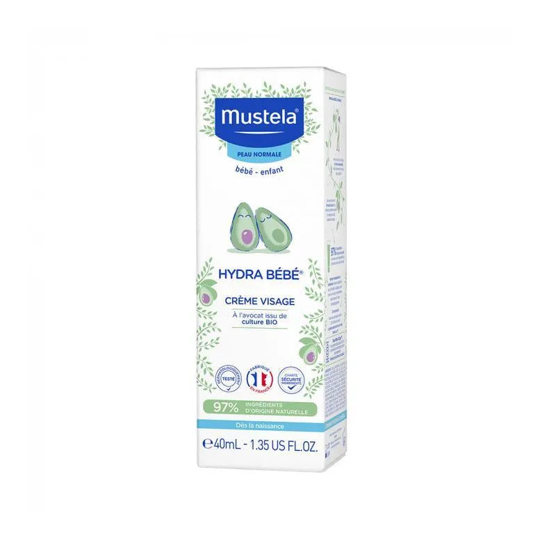 Mustela - Hydra Bebe Facial Cream - GOLDFARMACI