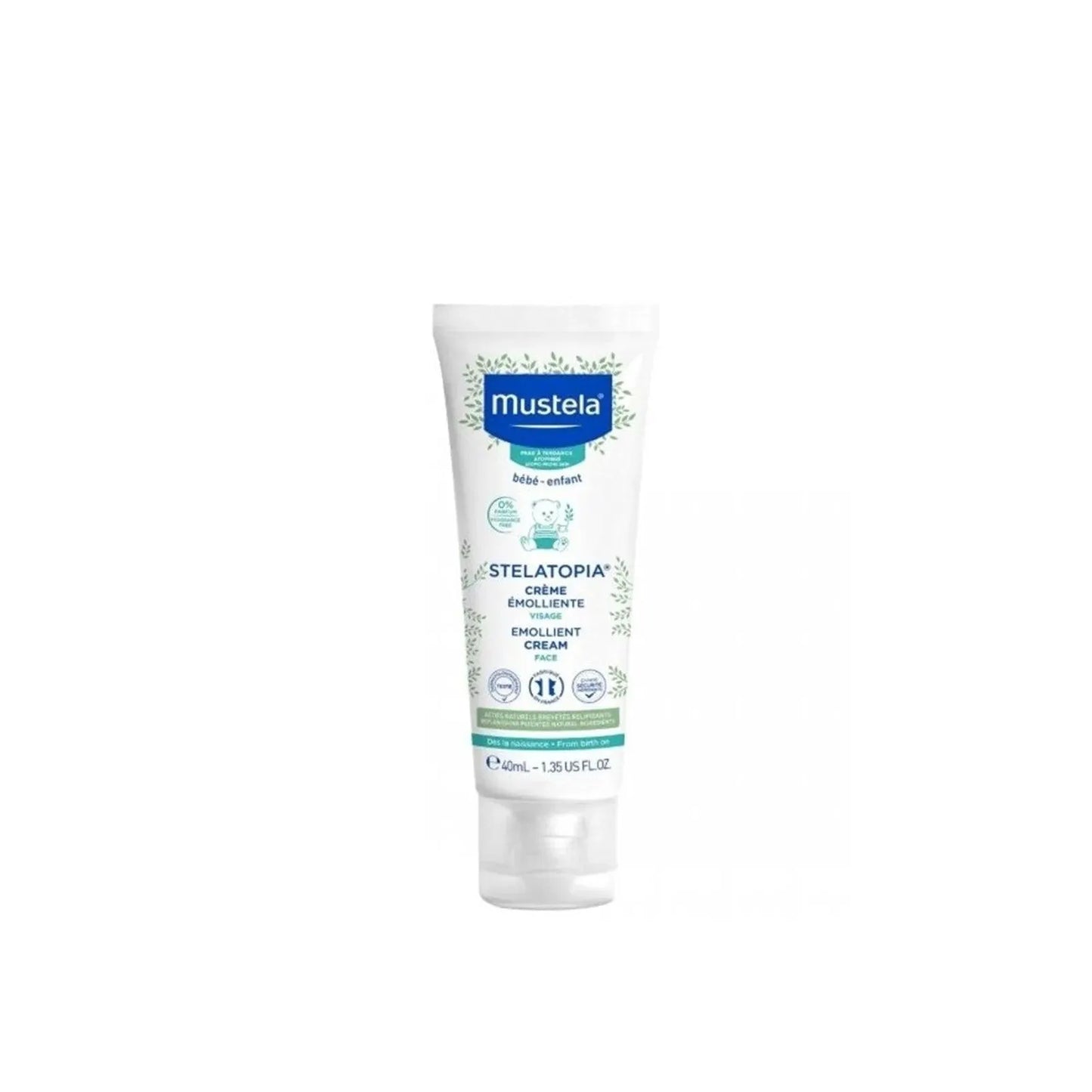 Mustela - Stelatopia Emollient Face Cream & Eyelids - GOLDFARMACI