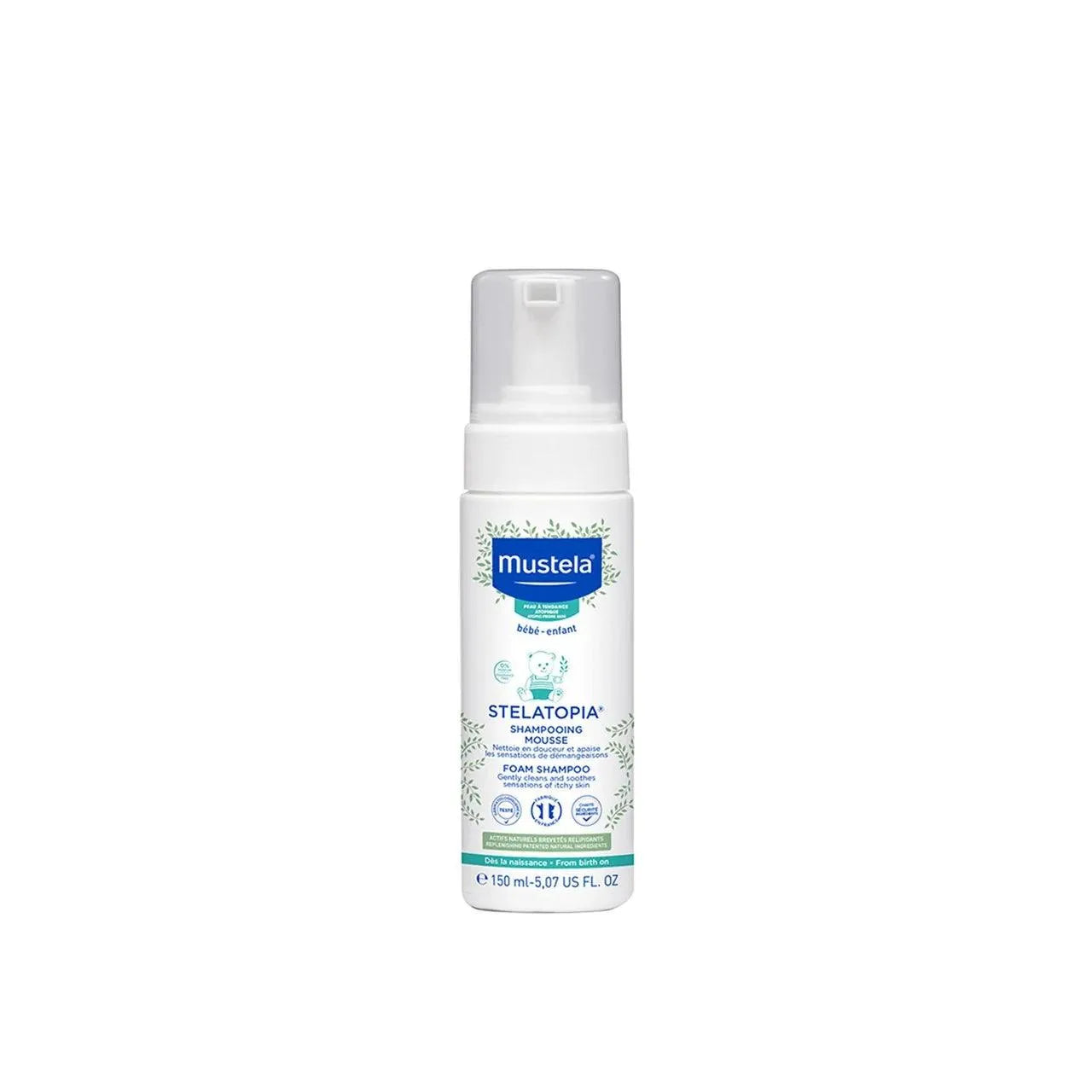 Mustela - Stelatopia Foam Shampoo - GOLDFARMACI