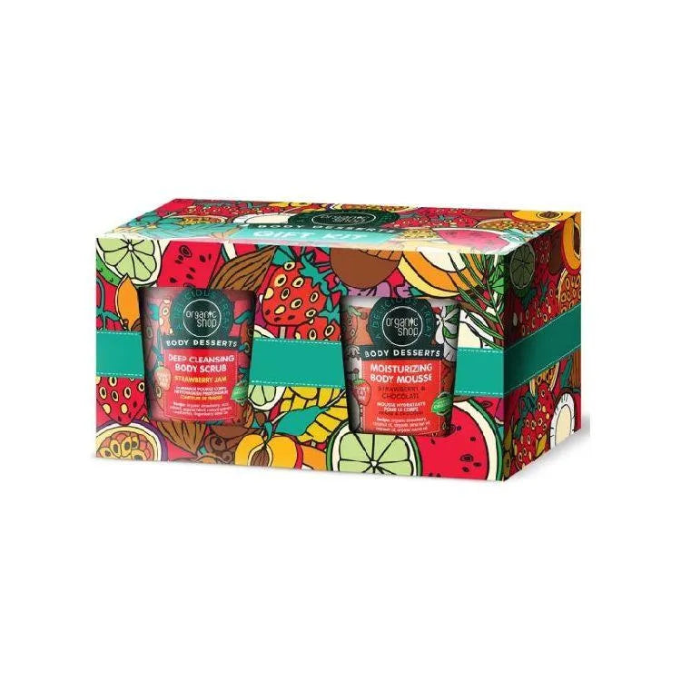 Natura Siberica - Body Desserts Gift Set (Strawberry & Chocolate) - GOLDFARMACI